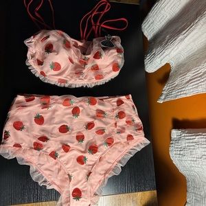 Womens XL Retro Style Bikini